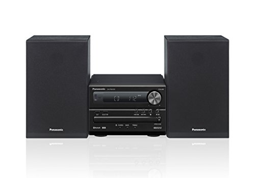 Panasonic Micro HiFi System SC-PM250EG-K (20 Watt RMS, CD, Radio UKW, Bluetooth) schwarz