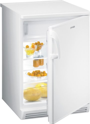 Gorenje RB6092AW Kühlschrank / A++ / Kühlteil: 124 L / Gefrierteil: 21 L / weiß / Großer Obst- und Gemüsebehälter / LED Innenraumbeleuchtung / Eco Top Ten