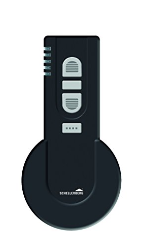 Schellenberg Smart Home Funk-Handsender 5-Kanal mit 868,4 MHz schwarz | Smarthome Fernbedienung für Rolladen, Licht & Steckdosen | steuert bis zu 25 Schellenberg Smart Home Geräte | perfekt für Rolladensteuerung | Schellenberg Smart Home System