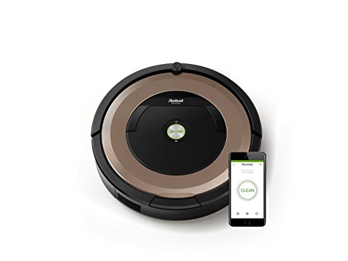iRobot Roomba 895 Staubsaugroboter (33 Watt, fortschrittliche Reinigungsleistung mit Dirt Detect, für alle Böden, ideal bei Tierhaaren, WLAN-fähig), bronze