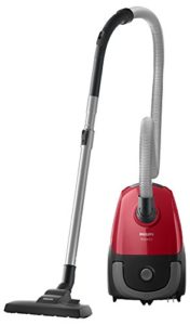 Philips FC8243/09 PowerGo kompakter (Bodenstaubsauger mit Beutel, 750 W, AAA-Energie-Label, Allergiefilter) rot