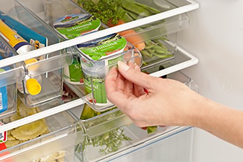 Rotho Loft - Organisateur De Frigo Transparent, 3,1 L, Idéal Pour Garde-manger Et Rangement Cuisine