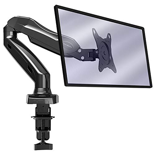 Invision® Monitor Tischhalterung – Ergonomische Gasgestützte Vollbewegliche Einarm für 43-68,5 cm (17