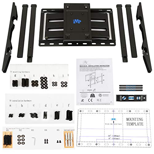 Mounting Dream TV Wandhalterung Schwenkbar Neigbar Ausziehbar Fernseher