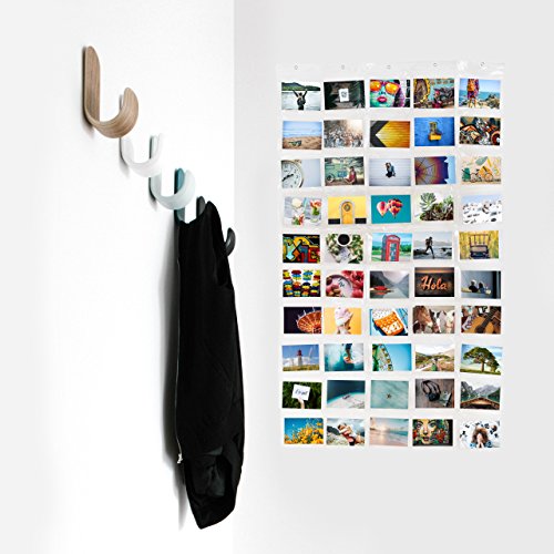 Fotovorhang Mit 20 Taschen - Transparent Für Fotos 10x15cm