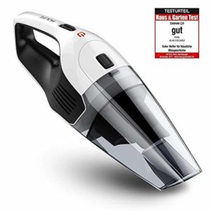 Holife 036BW Handstaubsauger Akku-Staubsauger (Kabellos, 100W Zyklon-Staubsauger, 14.8V Li-Ionen-Akku,Schnelles Aufladen Tech, 0.6L, Nass & Trocken) -【Testsieger-2,0 gut】