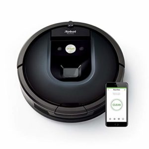iRobot Roomba 981 Saugroboter (ideal für Teppiche durch hohe Saugkraft, Teppich-Turbo-Modus, Dirt Detect Technologie, WLAN-fähig und per App programmierbar) nachtblau
