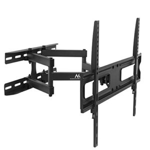 Maclean MC-762 TV-Doppelarm Wandhalterung, 30 Kg schwarz