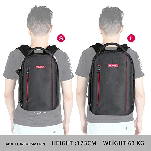 Bagsmart Digitalkameratasche - Wasserdicht, 2 Tragemöglichkeiten, Für Canon/Sony/GoPro