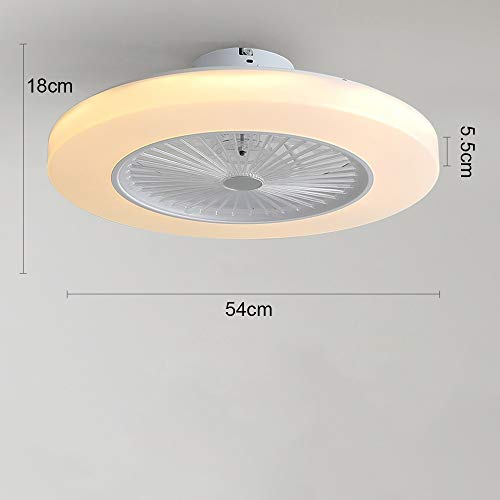 SUZNIU Deckenventilator mit Beleuchtung, Fan Deckenventilator LED Licht