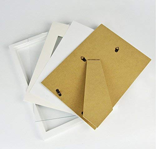 Upsimples A4 Bilderrahmen Schwarz - Aluminium Rahmen Mit Acrylglas 21x29,7cm