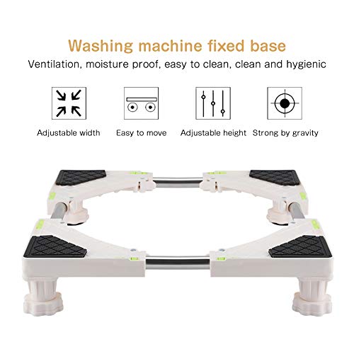 Waschmaschine Sockel Waschmaschinen Untergestell 4/8 Fuß Verstellbarer