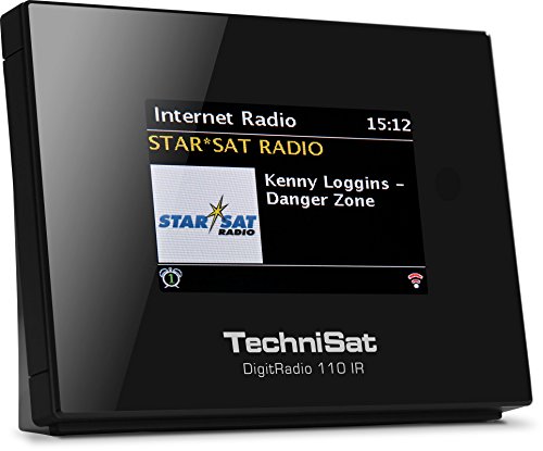 TechniSat Digitradio 110 Internetradio Adapter / DAB+ Digitalradio Adapter (WLAN, Spotify Connect, Bluetooth, Fernbedienung, Wecker, optimal zur Aufrüstung bestehender HiFi-Anlagen) schwarz