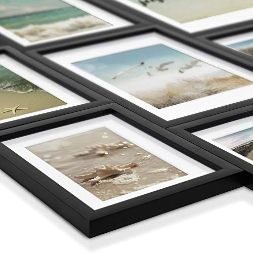 EDANTI Bilderrahmen Mit Plexiglas - Für Fotos, Poster & Puzzle