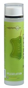 KERALUX Lederpflege, Pflegelotion P, 250 ml. Regenerierende Pflege mit Feuchtigkeit, Rückfettung, Lichtschutz, Antioxidantien