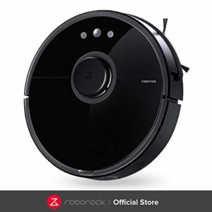 roborock S50 Saugroboter S5 mit Wischfunktion, LDS Navigation und APP-Steuerung, Staubsauger Roboter mit Reinigungsrouteanzeige und Kartenspeicherung für Tierhaare, Teppiche und Hartböden, Kunststoff