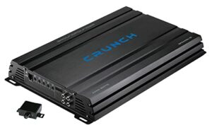 Crunch GPX4400.1D 1-Kanal Digital Endstufe 4400W Lautstärke-/Bass-/Höhen-Regelung Passend für (Au