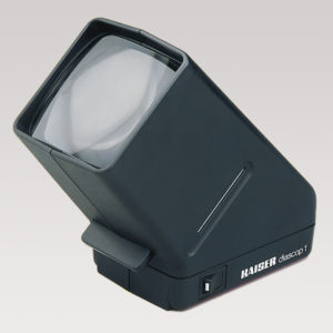 Dia-Betrachter "diascop 1", Batteriebetrieb (Ersatzlampe: # 2107)