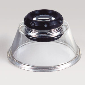 Standlupe, Vergrößerung 10-fach