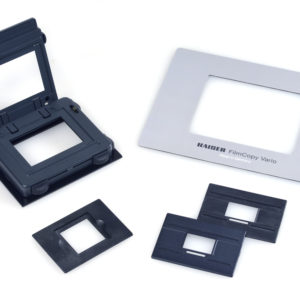 FilmCopy Vario, Haltevorrichtung zum Digitalisieren von Dias und Negativen verschiedener Formate. In$