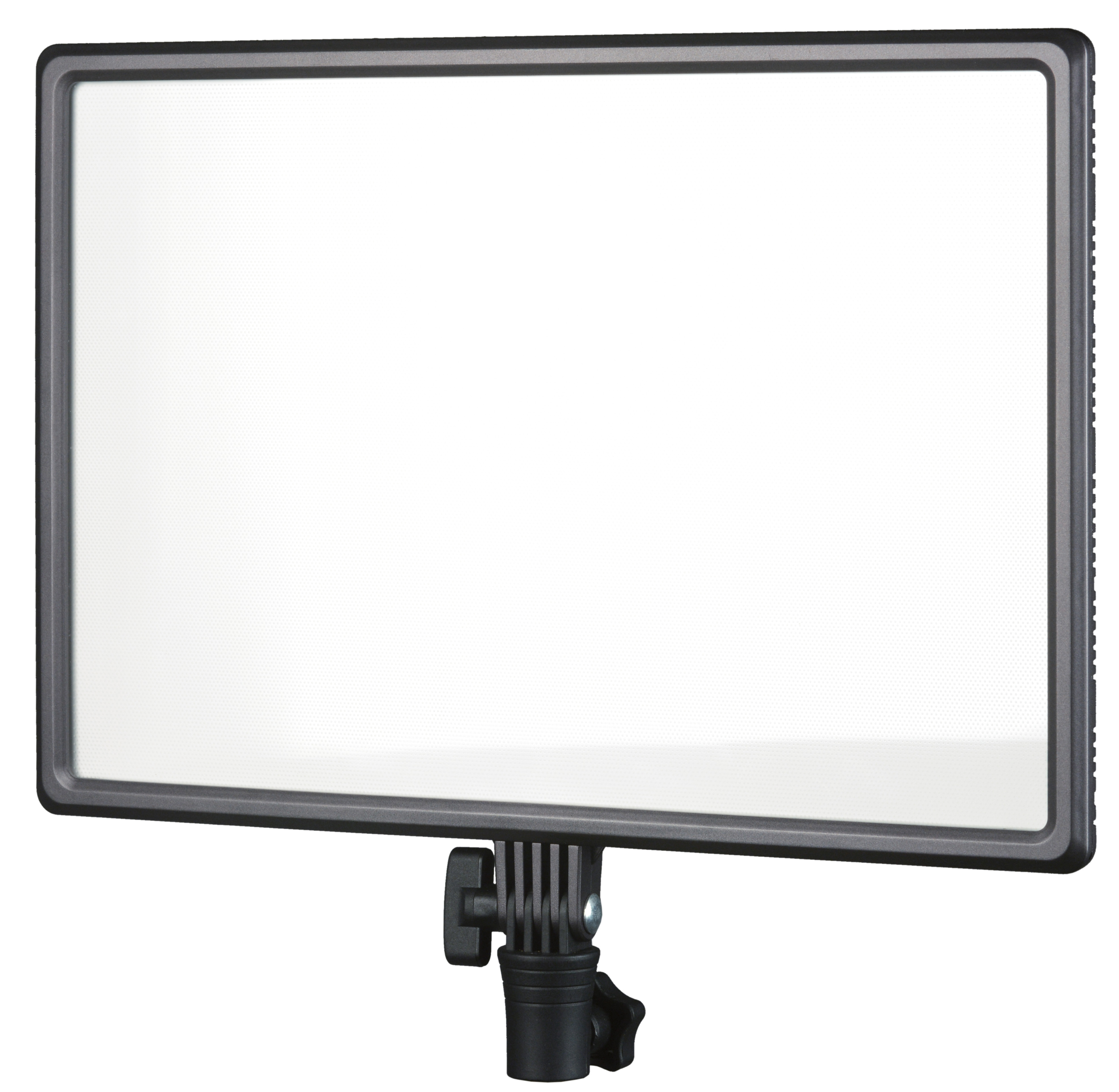 NanGuang LED-Stativleuchte Luxpad 43, mit 256 SMD-LEDs. 3200 - 5600 K, blendfreies Licht, dimmbar