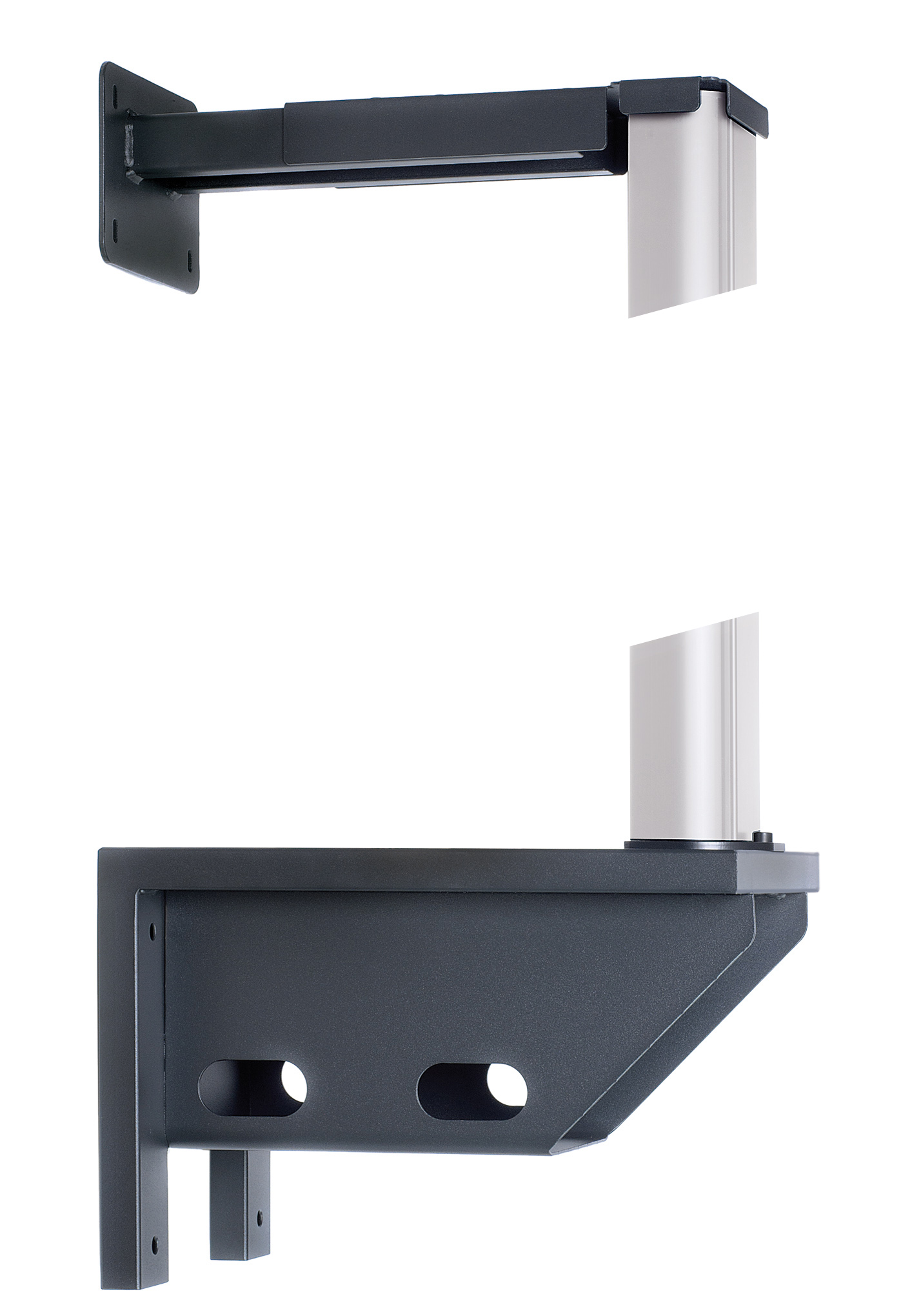 Wandhalterung für die Führungssäulen des RD-Systems