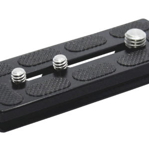 Schnellwechselplatte für Kugelköpfe, Länge 100 mm, auch für Objektive mit Objektivschelle