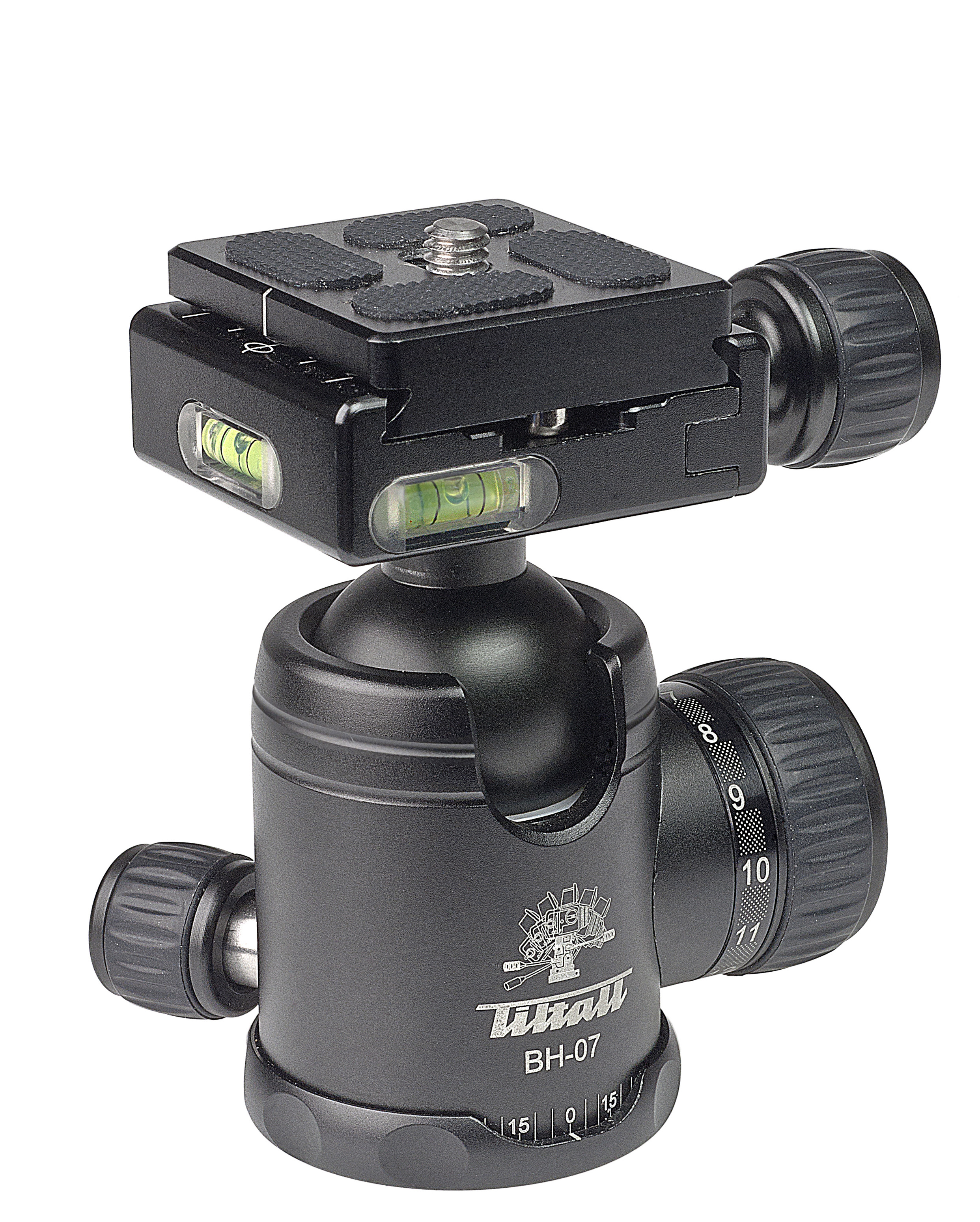 Tiltall Kugelkopf BH-07, mit Schwalbenschwanzklemmung (Arca-Swiss-kompatibel)