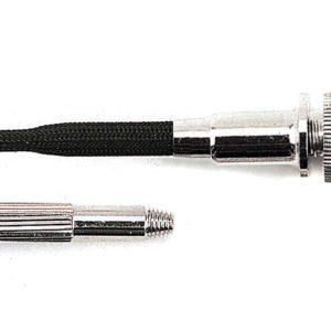 Drahtauslöser mit Stoffbezug, 50 cm, mit Feststellplatte