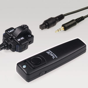 Funk- und Kabelfernauslöser Twin1 RFC, Sender und Empfänger, für Canon mit N3-Anschluss (siehe Kompa$