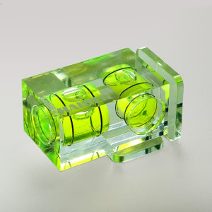 Duplex-Wasserwaage, mit Doppel-Libelle und zwei Aufsteckfüßen für Quer- und
Hochformataufnahmen. Maß$