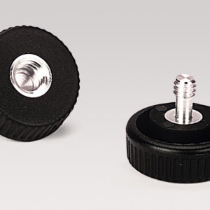 Schienenschraube, ø 30 mm, B 1/4 - A 3/8, 2 Stück