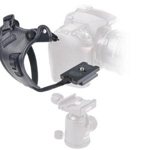 Kamera-Handschlaufe "PRO connexion 2.1", mit Schnellwechselplatte (Arca-Swiss-kompatibel) sowie zusä$