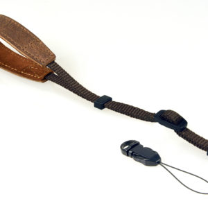 Handschlaufe Vintage 2-in-1, für Kompaktkameras mit nur einer Befestigungsöse und für spiegellose Sy$