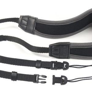 Kamera-Tragegurt Neopren 2-in-1, für Kompaktkameras mit zwei Befestigungsösen (z.B. Panasonic TZ) un$