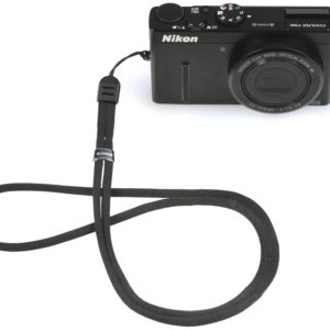 Umhängekordel, textil, schwarz