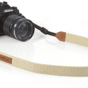 Umhängegurt Ivory 25 - Gewebter Tragegurt für spiegellose Systemkameras und leichte DSLRs (25 mm breit)