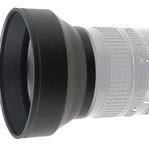 Streulichtblende 3 in 1, faltbar, für Objektivbrennweiten von 28-200 mm, ø 40,5 mm