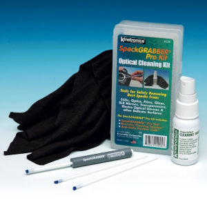 Reinigungsstift SpeckGrabber "Pro Kit" SGP, mit "Pro"-Griff, drei Reinigungsstiften, 
Reinigungsflüs$