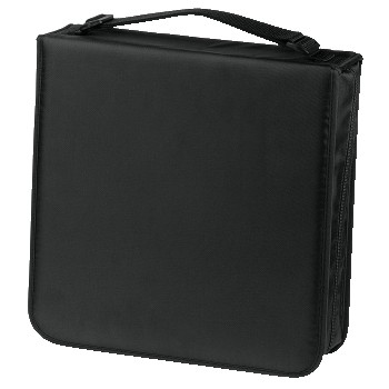 CD-/DVD-/Blu-ray-Tasche 208, Schwarz