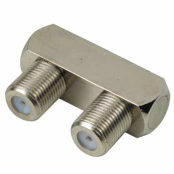 SAT-Adapter, F-Kupplung - F-Kupplung, in U Form