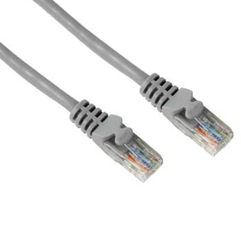 CAT-5e-Netzwerkkabel UTP, Grau, 10,00 m