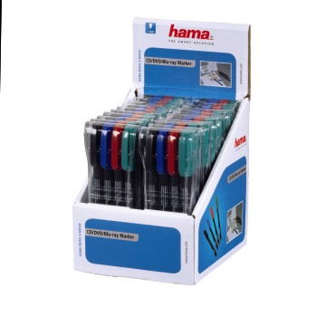 CD-/DVD-/Blu-ray-Marker, 4 Stück, 20 Pack im Display