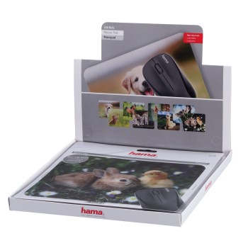 Mauspad Tier, 16 Stück im Display