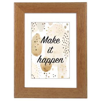 Holzrahmen Riga, Braun, 15 x 20 cm