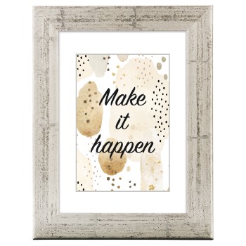 Holzrahmen Riga, Silber, 13 x 18 cm