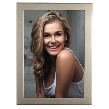 Porträtrahmen Davos, Titan, 13 x 18 cm