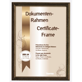 Holzrahmen Oregon, Eiche, 21 x 29,7 cm, DIN A4