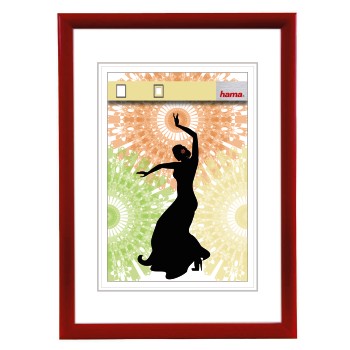 Kunststoffrahmen Madrid, Rot, 15 x 20 cm