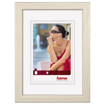 Holzrahmen Giulia, Weiß, 20 x 30 cm